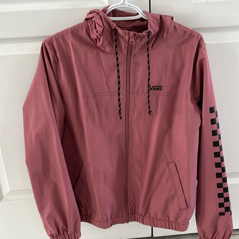 Women’s vans light wind coat. Size small